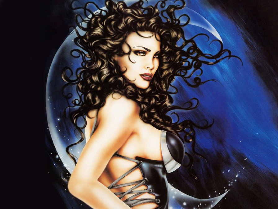 леди ночь - девушка - оригинал