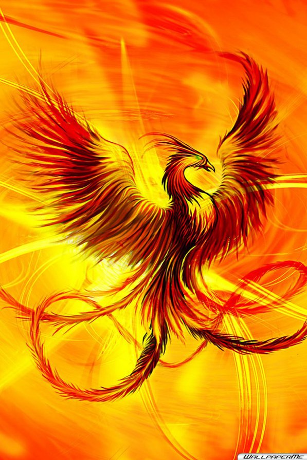 Феникс - феникс, огонь, птица - оригинал