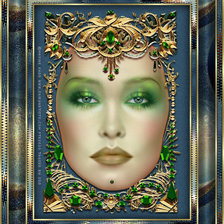 Схема вышивки «портрет»