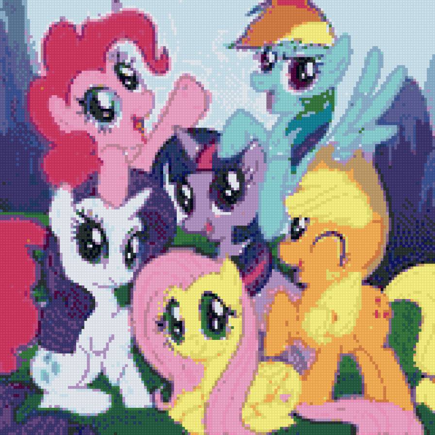 Литл пони - лошадь, пони, мультфильм - предпросмотр