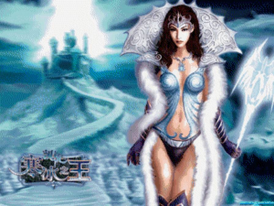 снежная королева - фэнтези - предпросмотр