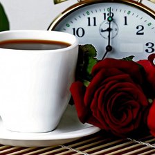 роза и кофе 3