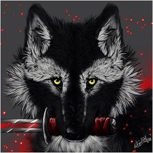 Схема вышивки «Воинственный»