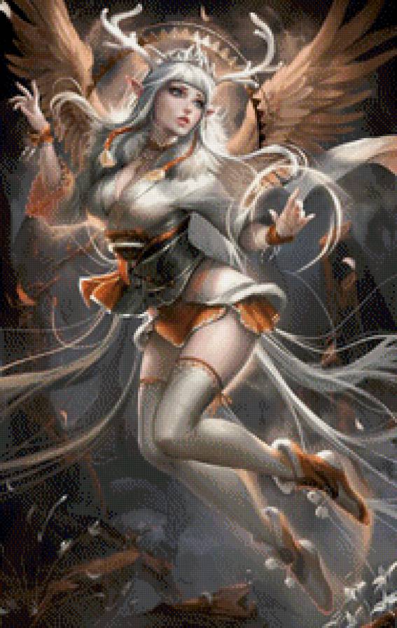 девушка-олень - девушка-олень - предпросмотр