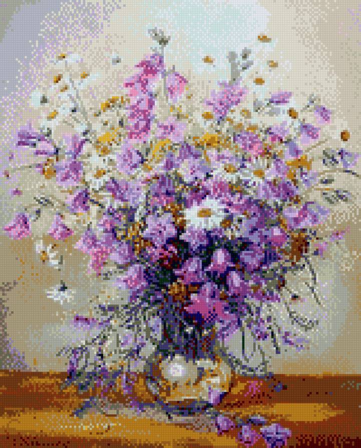 Полевые цветы - цветы - предпросмотр