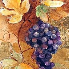 Схема вышивки «красный виноград (диптих часть 2)»