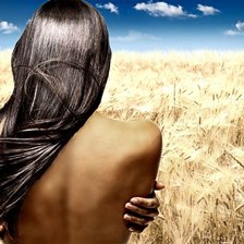 Схема вышивки «девушка»