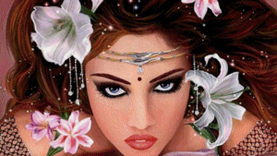 Индианка - девушка, красота, индия - предпросмотр