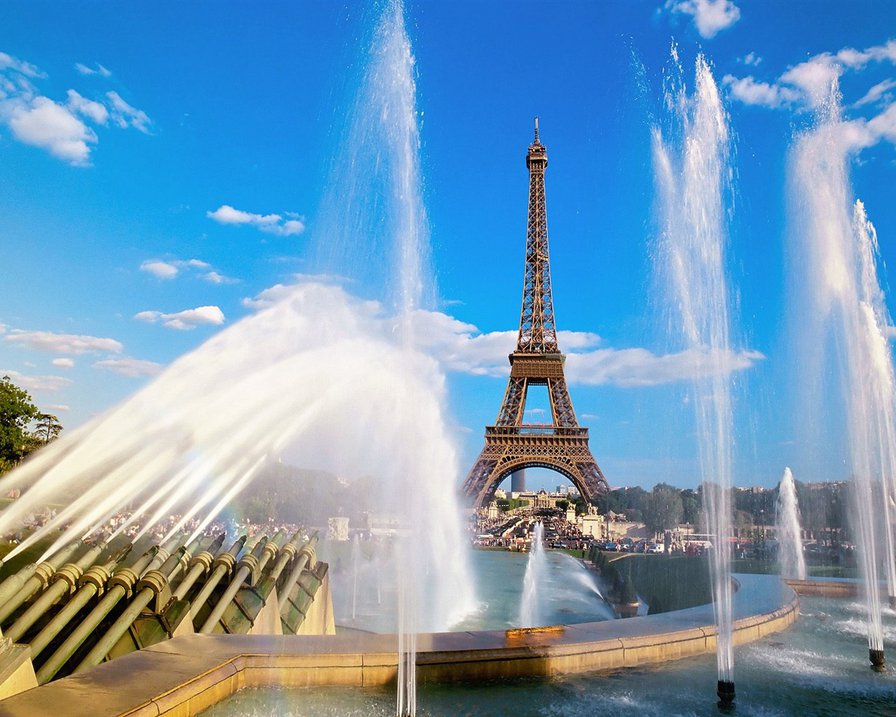 фонтан в париже - оригинал