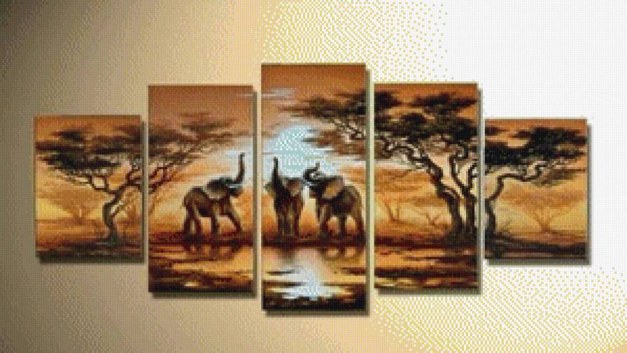 слоны - предпросмотр