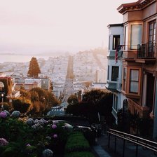 Схема вышивки «Город»