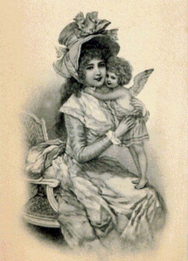 №940799 - девушка, ангелочек - предпросмотр