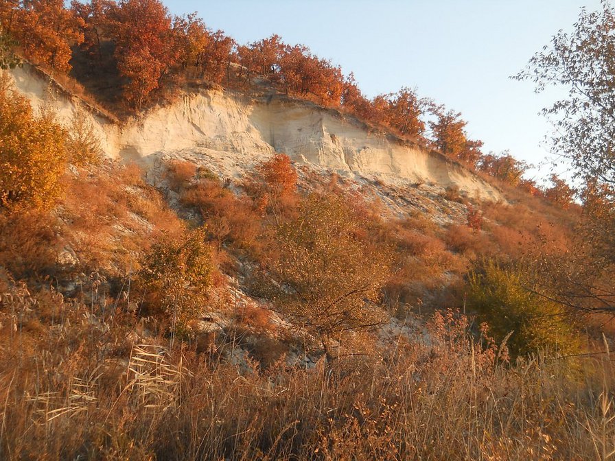 Золотая сопка - сопки, пейзаж, осень, природа - оригинал