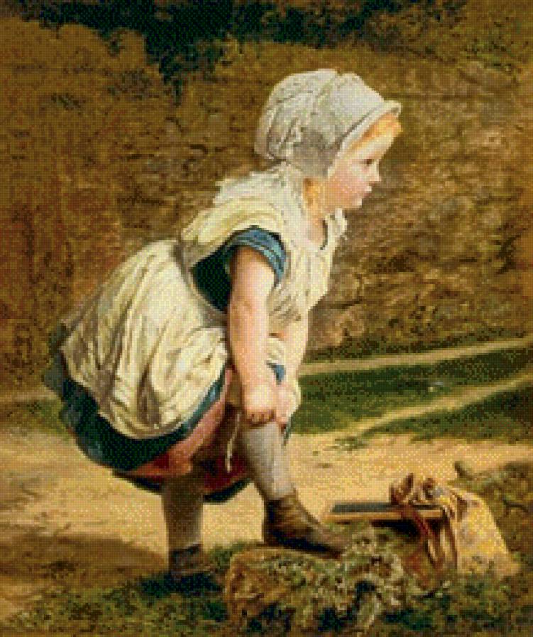 Художник С.Андерсон - картина, люди - предпросмотр