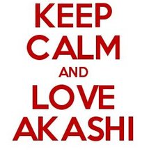Схема вышивки «KEEP CALM and LOVE AKASHI»
