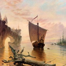 Схема вышивки «Серые гавани»