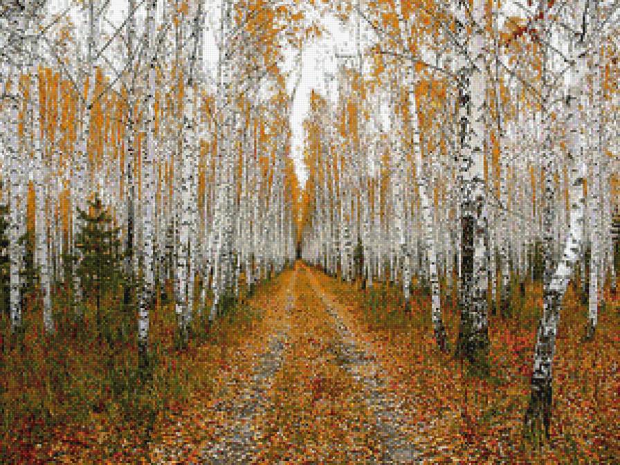 Осень - пейзаж - предпросмотр