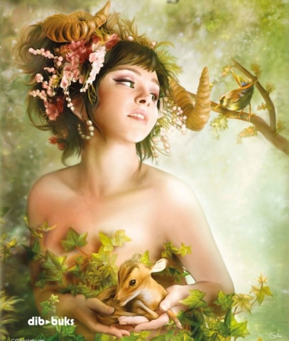 Дочь Тритона - фэнтези, девушка - оригинал