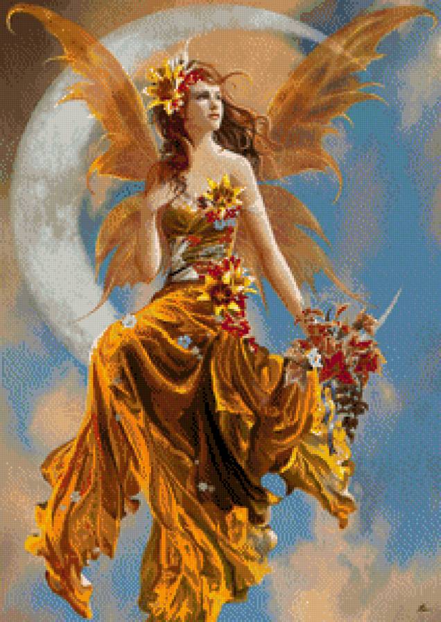 Golden Fairy - fantasia - предпросмотр