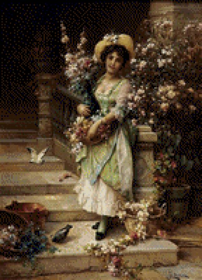 Ханс Зацка 6 - фэнтези, девушка, картина, живопись - предпросмотр