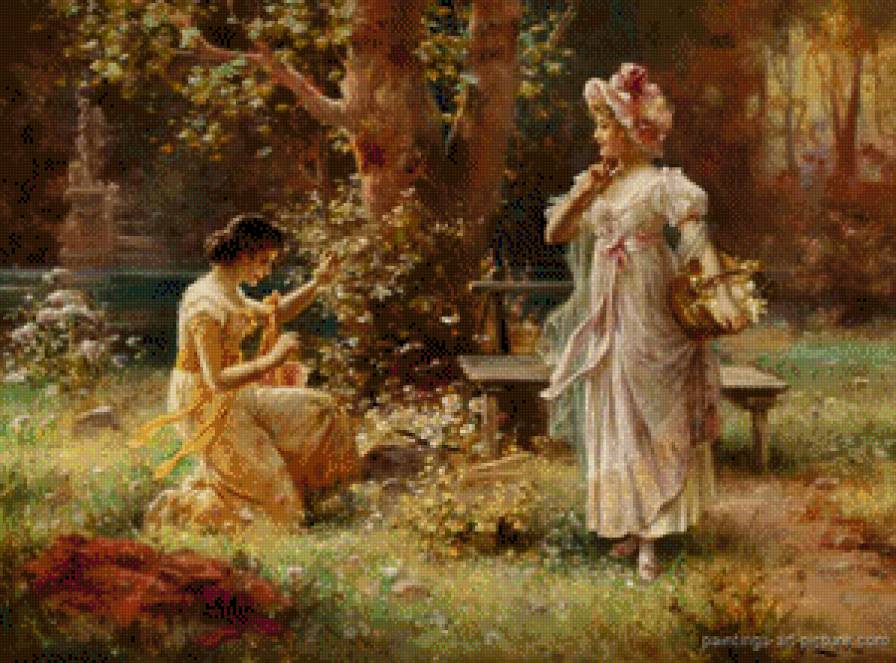 Ханс Зацка 23 - живопись, фэнтези, картина, девушка - предпросмотр