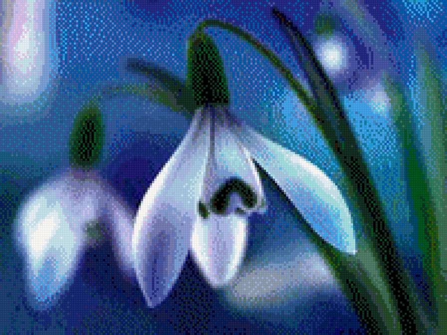 нежность - подснежники - предпросмотр