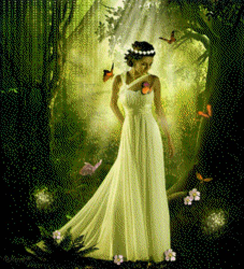 фея леса - лес, фентези, фея - предпросмотр