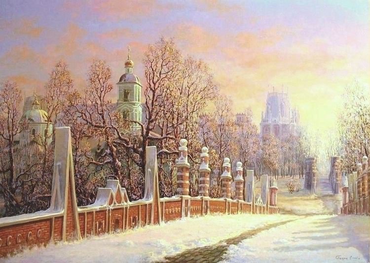 храм зимой - оригинал