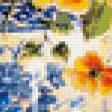 Предпросмотр схемы вышивки «натюрморт с малиной и цветами» (№943743)