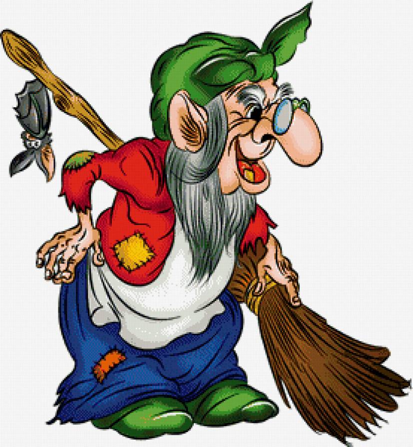 Баба Яга - баба яга, детская, сказка - предпросмотр