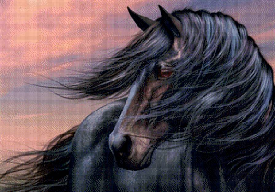 лошадь - мерин, конь, лошадь - предпросмотр