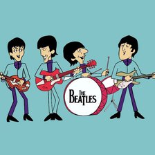 Схема вышивки «Beatles»