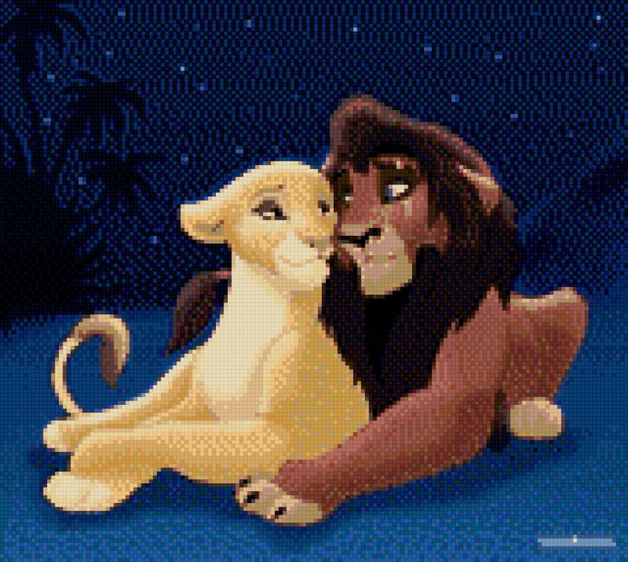 Король Лев - мультфильм, лев, животные - предпросмотр