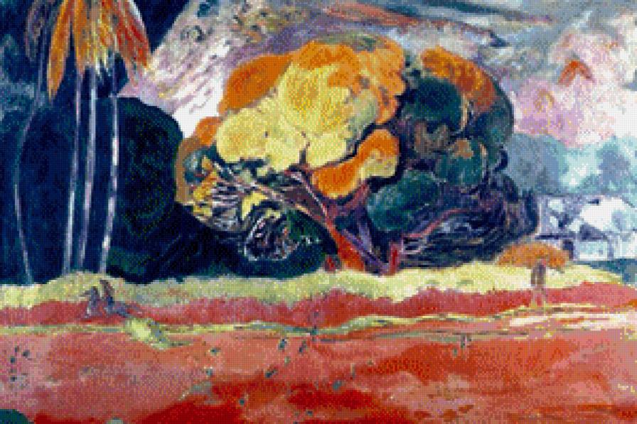 Гоген 2 - пейзаж, таити - предпросмотр