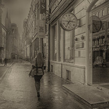 Схема вышивки «город»