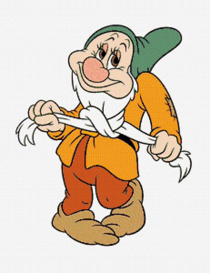 «СЕРИЯ "БЕЛОСНЕЖКА И СЕМЬ ГНОМОВ". Гном Скромник - гномы, белоснежка, мультфильм - предпросмотр