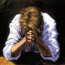 Схема вышивки «Молитва»