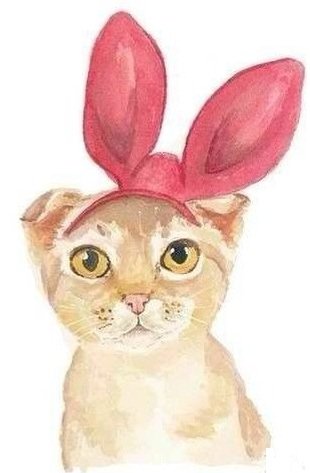 Киска по имени Зайка - киска, кошка - оригинал