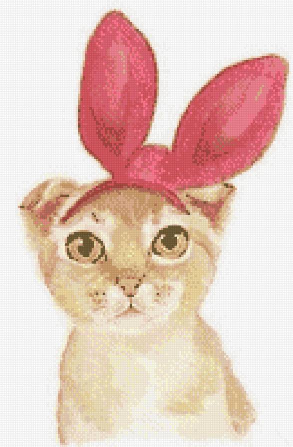 Киска по имени Зайка - кошка, киска - предпросмотр