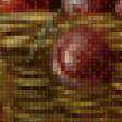 Предпросмотр схемы вышивки «Натюрморт яблоки и виноград» (№945949)