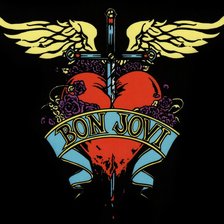 Схема вышивки «BON JOVI»