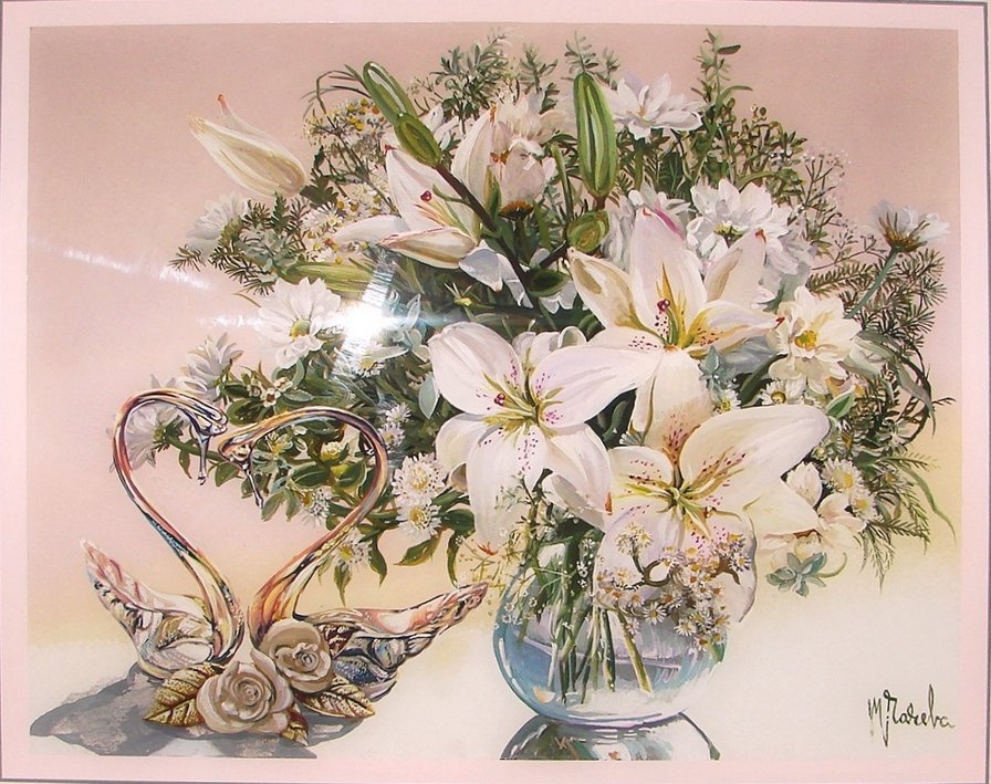 лилии - цветы, лилии - оригинал