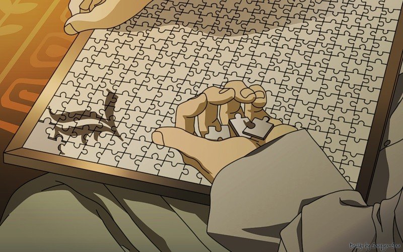 Мозаика Ниа - эл, аниме, ниа, тетрадь смерти, мозаика - оригинал