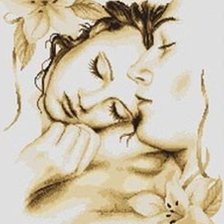 Схема вышивки «love+»