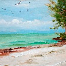 Схема вышивки «морская тишь»