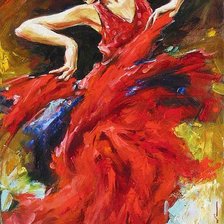 Схема вышивки «Танец»