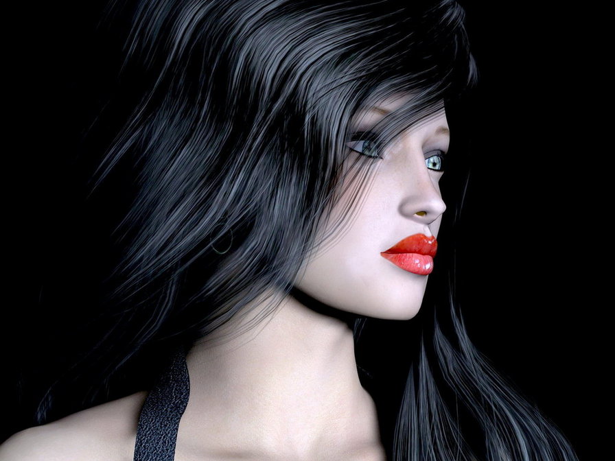 леди ночь - девушка - оригинал