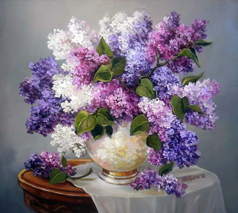 Букет сирени - оригинал