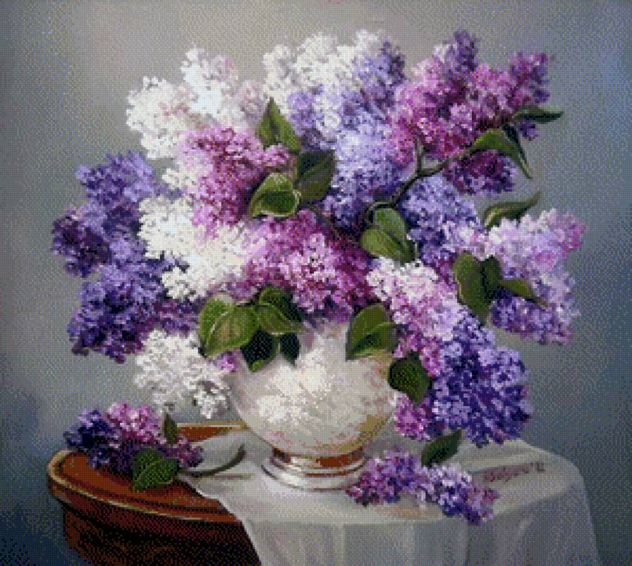 Букет сирени - предпросмотр