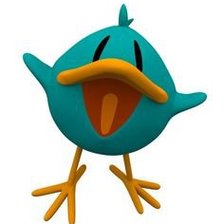 Схема вышивки «pajarito de pocoyo»